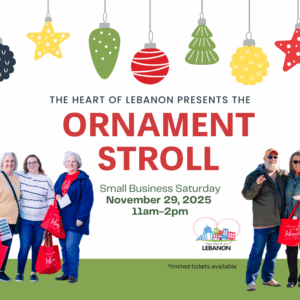 Small Business Saturday Ornament Stroll